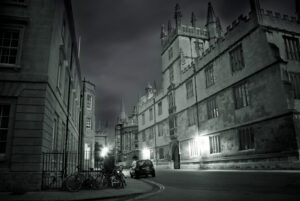 Oxford at night
